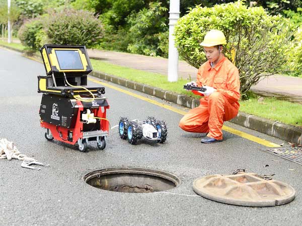 高港管道机器人检测