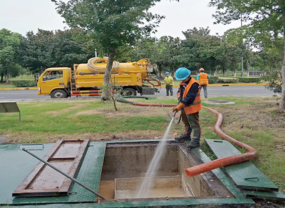 高港化油池清理