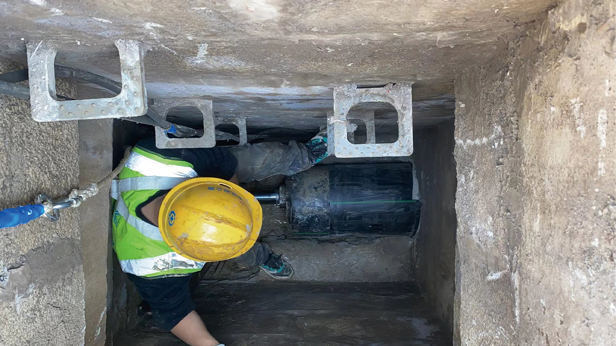 高港HDPE短管内衬法